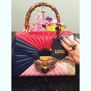 My Gucci Queen Margaret bag and matching ring 😍